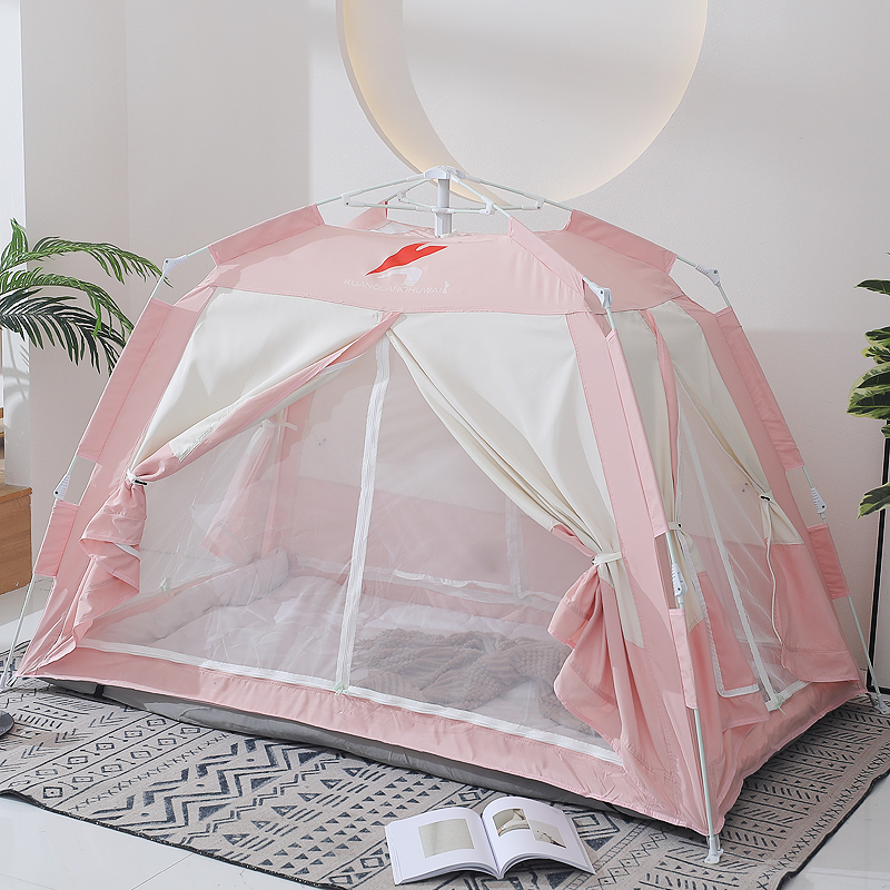 Bed tent Home adult winter warm indoor tent fully enclosed children winter thick bed insulation