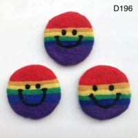 Темно-зеленый D196 около 11*11см.