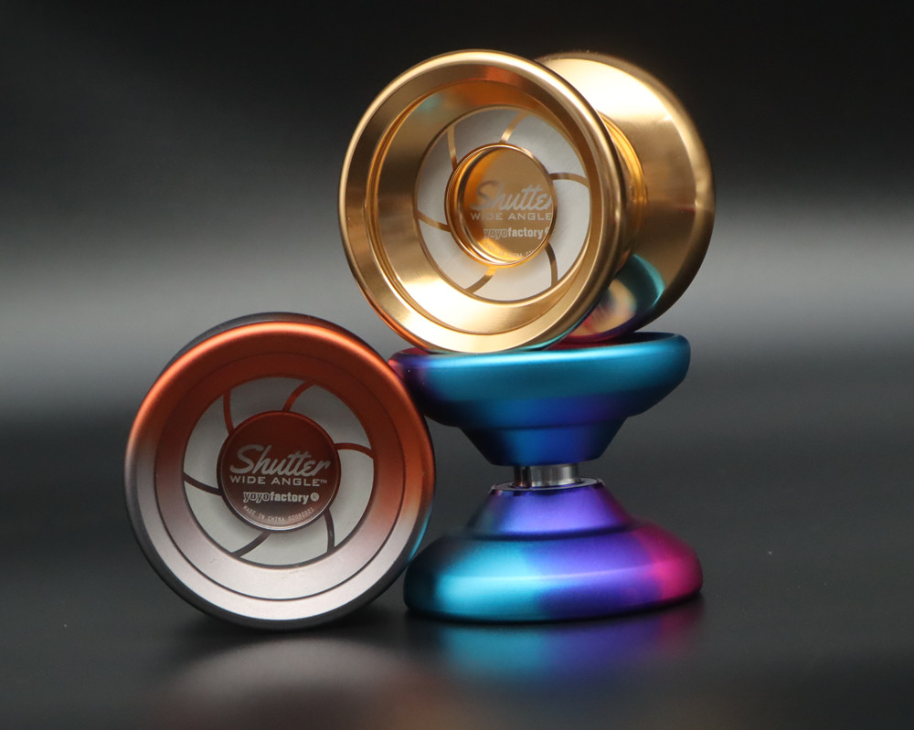 Wide Angle Shutter Shutter Wide Angle YYF yo-yo competitive aluminum alloy 1A leavening ball YOYO