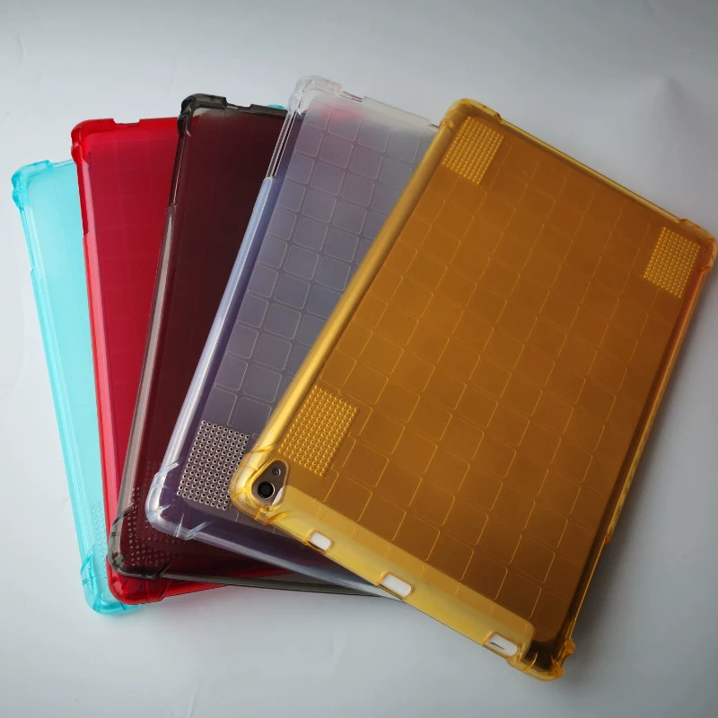 VOORCA Wolun Ka T10 bảo vệ tay 12 inch tablet phẳng dày silica vỏ mềm túi khí thả - Phụ kiện máy tính bảng