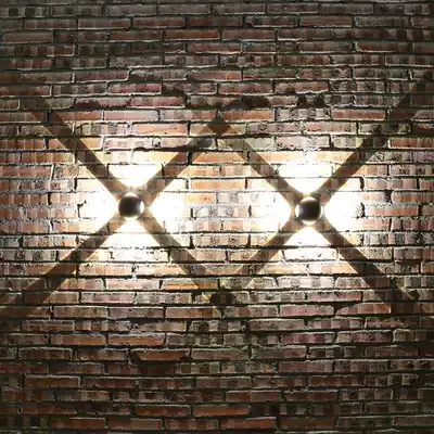 LED simple modern outdoor garden American country Sun table lamp super bright aisle small light courtyard decoration super bright light