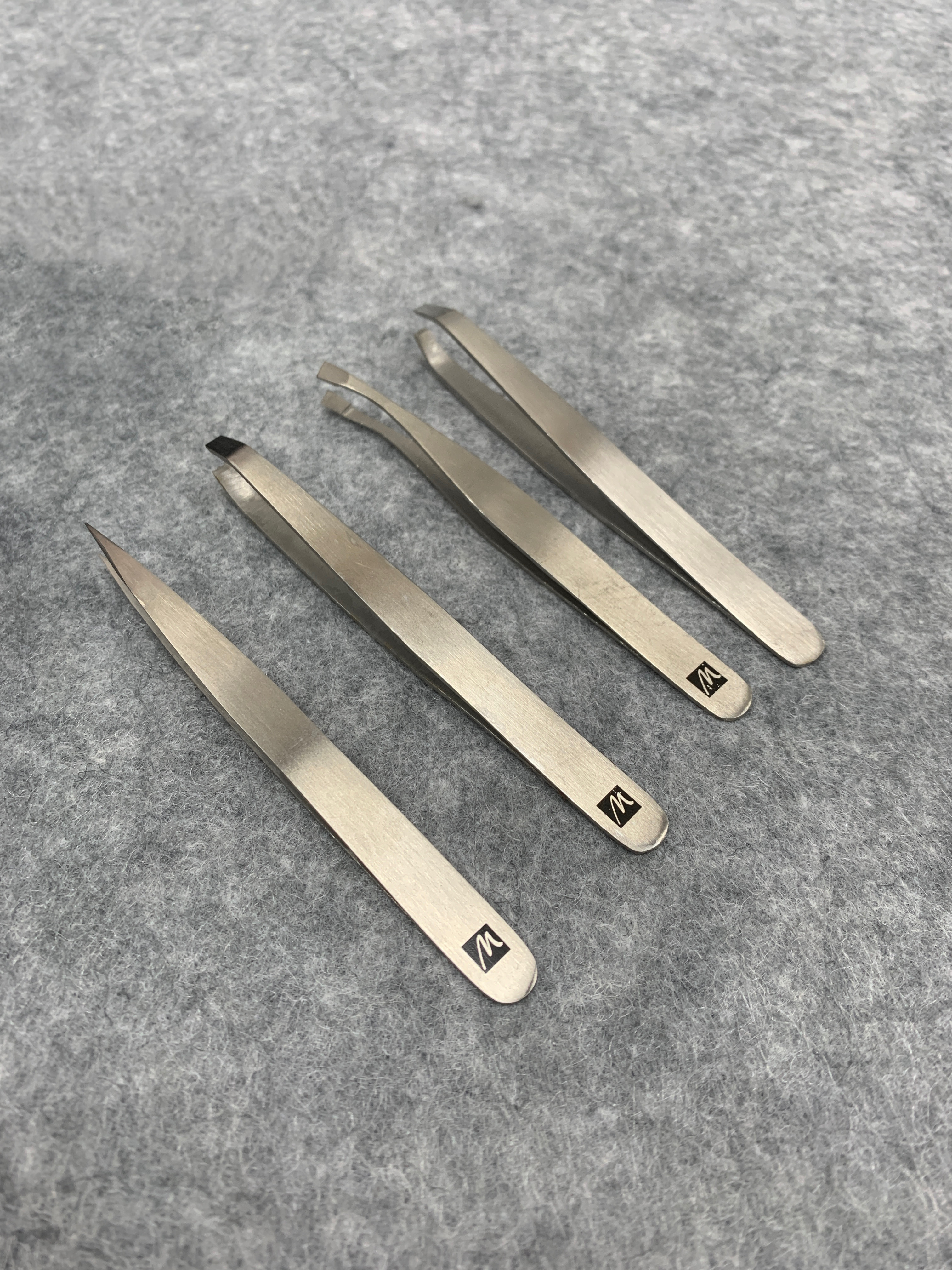 出口德国高精密眉夹小镊子拔胡子神器拔毛小钳子不锈钢眉毛夹工具