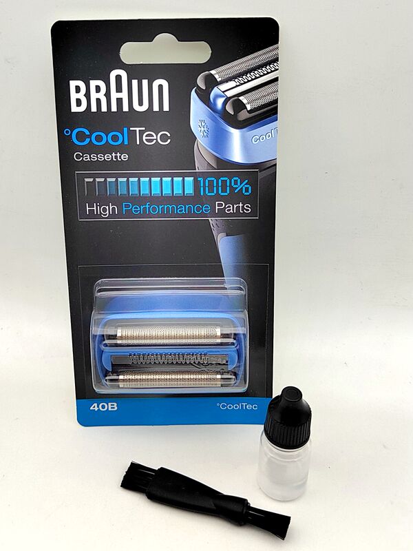 Braun Electric Shaver Net Cover Accessory 40B Ice Cooling, Suitable for Ct2S Ct4S Ct5Cc Blade Net Membrane