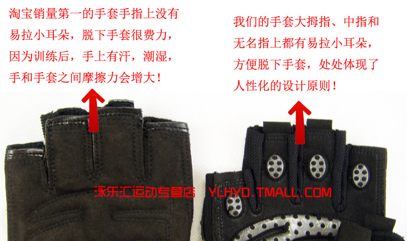 Gants pour vélo homme - Ref 2247032 Image 7