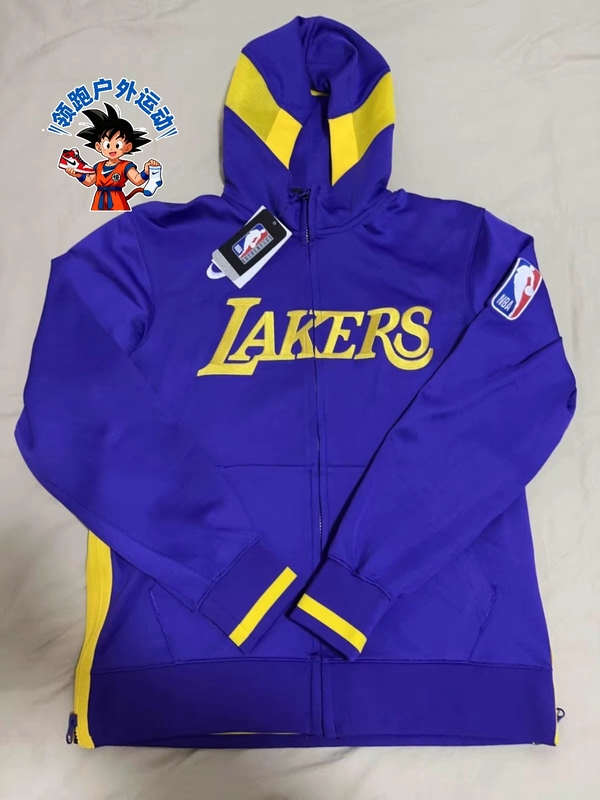 Nike/Nike Men's Lakers Player Edition Warm-Up Sports Jacket Dr2084-504 Nike/Nike Men's Lakers Player Edition Warm-Up Sports Jacket Dr2084-504