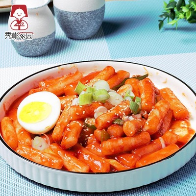 年糕条韩国即食韩式辣炒年糕速食食材