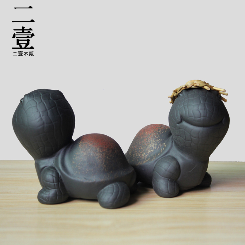 Small mullet tea spotting piece boutique can raise purple sand mini Merchants small tea to play handmade tea table utilita tea furniture accessories