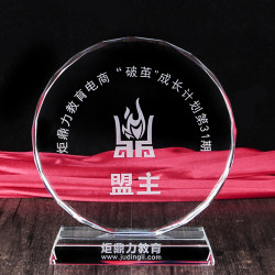 Special Offer/Crystal Trophy Medal/Crystal Octagon/Sunflower/License Plate/Business Gifts/Award Gifts
