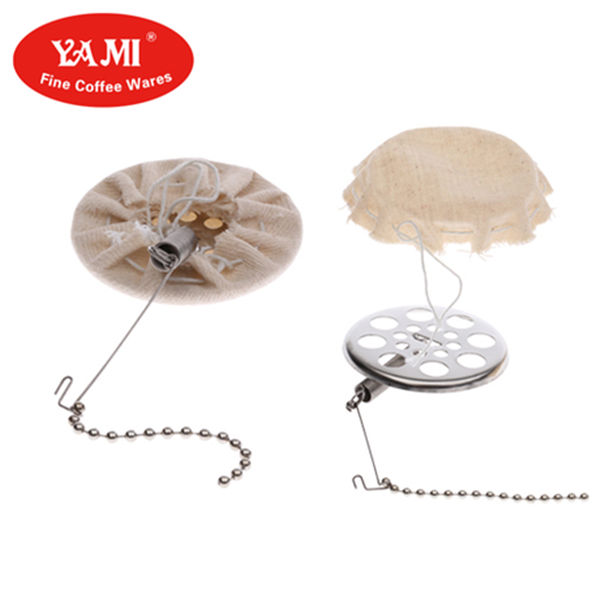 YAMI Special Rainbow Kettle Filter Filter with spring hook filter Fabric rainbow pot accessories