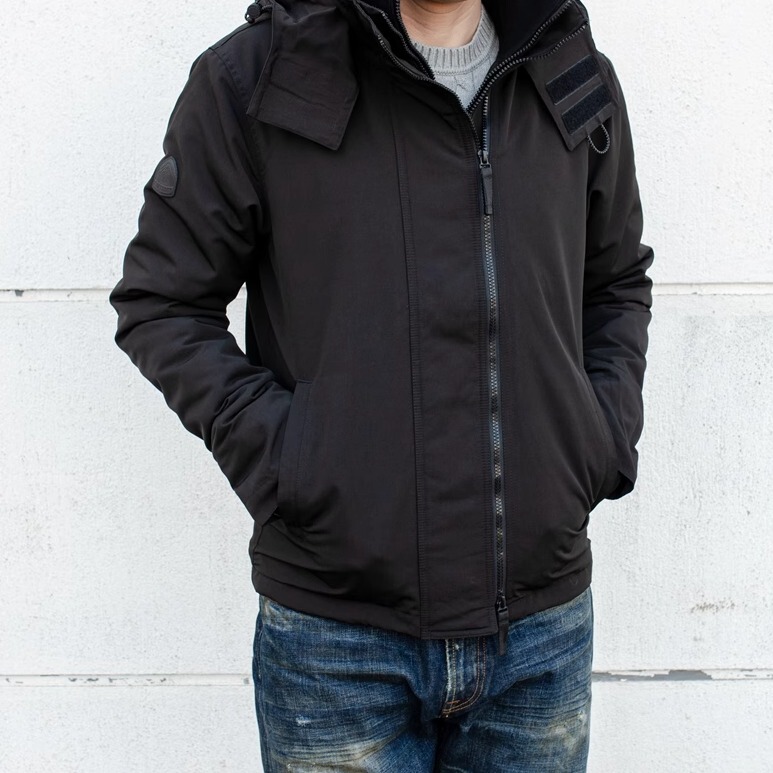 British Superdry Extremely Dry Men's Hooded Fleece Jacket Windproof Jacket Adventure Soul Zipper Jacket British Superdry Extremely Dry Men's Hooded Fleece Jacket Windproof Jacket Adventure Soul Zipper Jacket