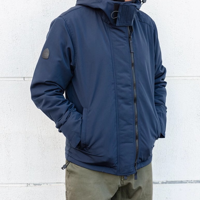 British Superdry Extreme Dry Men's Fleece Jacket Windproof Jacket Adventure Soul Autumn and Winter Hooded Jacket