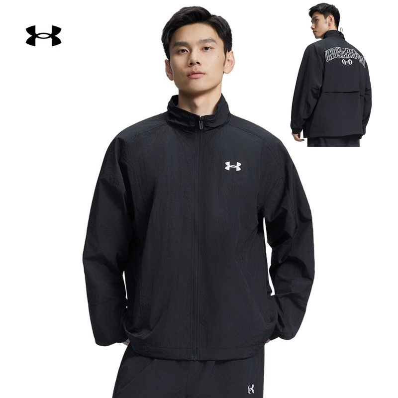 Under Armor Ua Sportstyle Men's Woven Fitness Quick-Drying Sports Casual Jacket 6010131