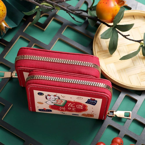 Мультяшный вместительный и большой картхолдер, портативный ультратонкий маленький кошелек, 2024 года