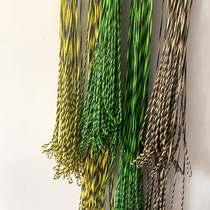 Bowstring Flemish braided two-color twisted string Tang Zong sports traditional American anti-curved archery equipment handmade customization