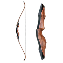 Lingyun 2nd generation traditional American anti-curved bow outdoor archery equipment competition promotion equipment imported piece split solid wood