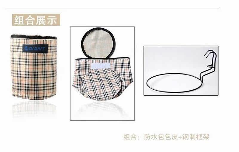 Panier pour vélo en toile - Ref 2260424 Image 13