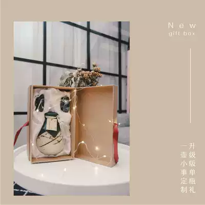 A pot of small things, the atmosphere of the small light string only contains the lamp, the lamp is 1 meter long, this is the accessories taken with the wine to be shipped.