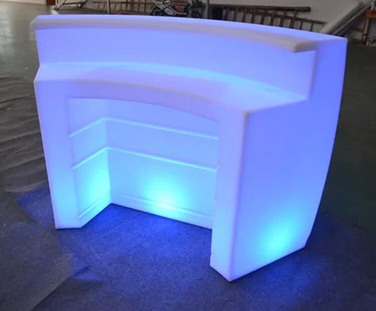Đèn LED thanh đồ nội thất khách sạn biệt thự ngoài trời sáng tạo đích thực đầy màu sắc quầy bar hai lớp WDH-13060 - Giải trí / Bar / KTV bàn quán bar