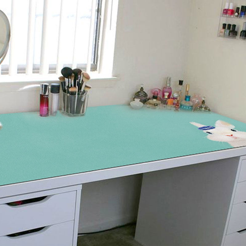 Marble Tattoo Little Bear Small Elephant Bunny Rabbit Cute LOVE Learning Office Writing Desk Dining Cushion Slip Rat Mat