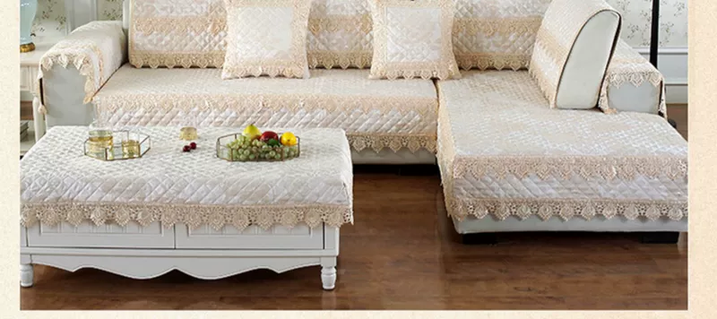 Cotton lanh nghệ thuật cao cấp châu Âu đệm trượt sofa đơn giản hiện đại bốn mùa phổ quát sofa da đệm sofa đặt - Ghế đệm / đệm Sofa đệm lót ghế ngồi văn phòng