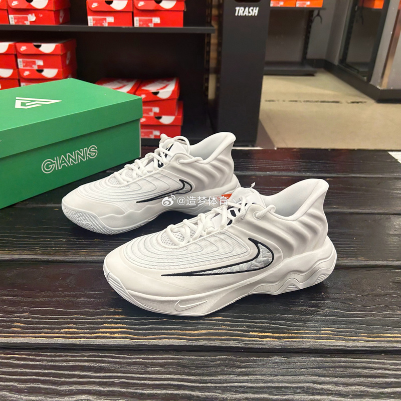 Nike Giannis Immortality 4 Wear-Resistant Non-Slip Shock-Absorbing Basketball Shoes Fq3681-100 Nike Giannis Immortality 4 Wear-Resistant Non-Slip Shock-Absorbing Basketball Shoes Fq3681-100