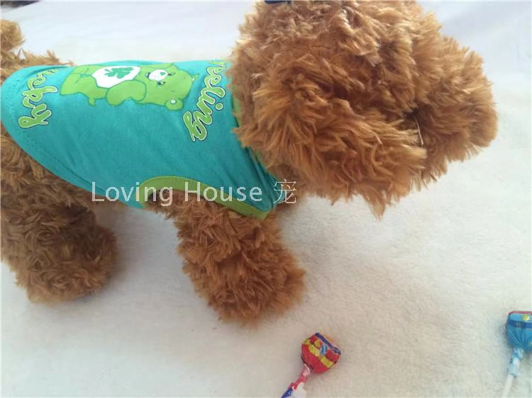 Quần áo chó mùa xuân và mùa thu Teddy vest Chihuahua hơn gấu con chó con quần áo bông đặc biệt - Quần áo & phụ kiện thú cưng