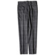 SOARIN Retro British Plaid Pants Men's Gentleman Business Formal Straight Casual Suit Pants Drape Long Pants