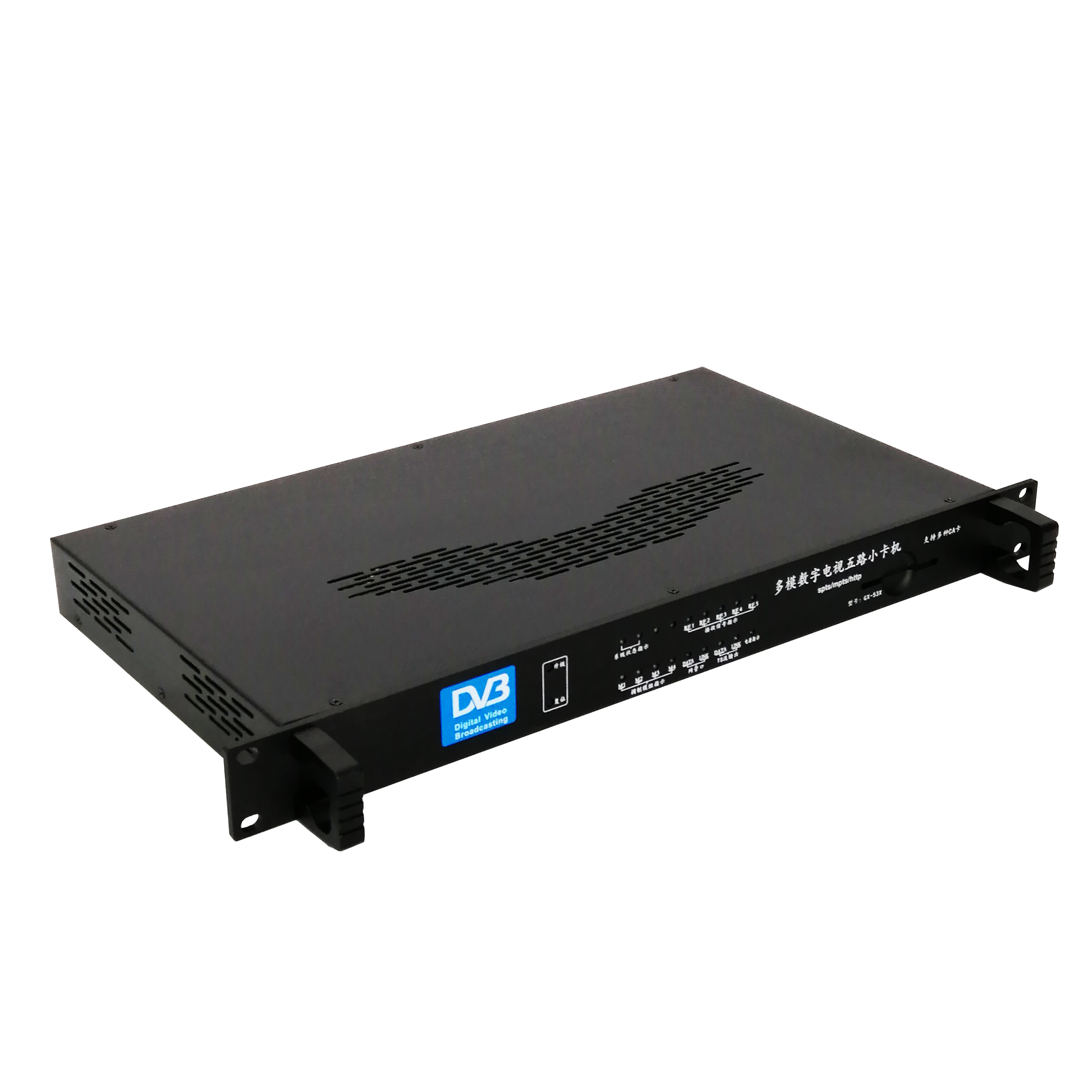 5-way small card number of digital code stream iptv gateway server Goethe limited TV on box card Radio Frequency Converter
