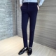 Wild slim Casual 9 chín điểm phù hợp với quần nam xu hướng mạng tóc đỏ Nhà tạo mẫu Slim phiên bản Hàn Quốc của quần bó sát chân