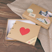 Hollowed-out Love Album Diy Creative Handmade Movie Set Clippings to send girlfriends Girlfriend Boyfriends Boyfriends Gifts