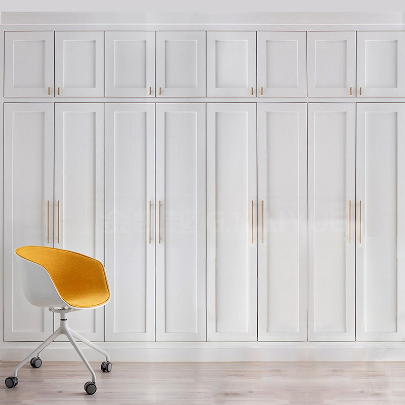 Light extravagant minimalist cloakroom custom bedroom overall wardrobe set to be imported Liv Aigue Entrance Wardrobe