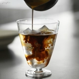 Тонкие прозрачные чашки для вина серии Gourmet, чашки для кофе для фруктового вина, десертные чашки, выдувное стекло вручную, хрустальное стекло из бессвинцового стекла, прямое