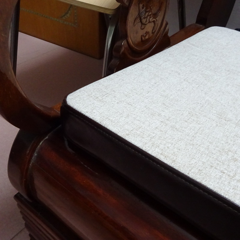 Mô phỏng ghế da đệm không thấm nước PU ghế ăn đệm ghế đệm gỗ gụ sofa đệm nệm mat mat cửa sổ đệm tùy chỉnh đệm ghế