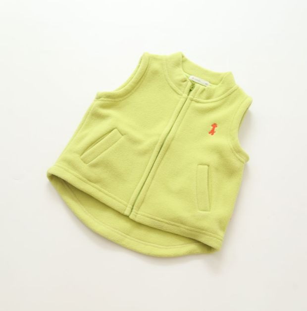 Áo khoác nỉ nam nữ vest vest vest màu kẹo trẻ em mùa xuân và áo khoác mùa thu 2018 mới áo gile len cho bé sơ sinh