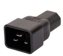 Server computer power output input socket conversion C20 turn C13 16A turn 10A pint plug C14