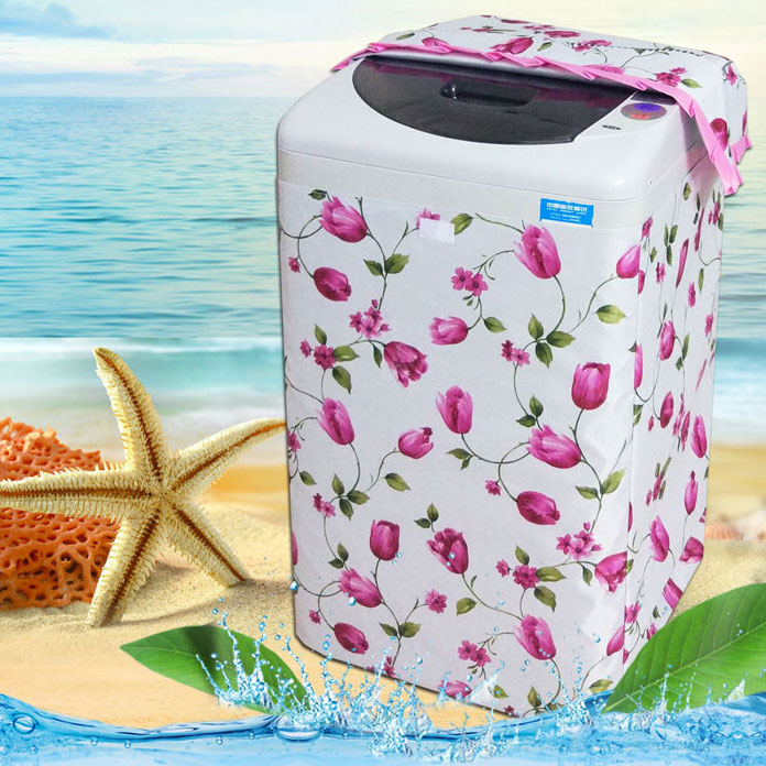 Thickened wave wheel upper open clamshell sunscreen waterproof shading Hail Panasonic's Sanyo LG Swan washing machine cover-Taobao