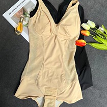 Shaped body coat without penetration bra integrated skin color of belly beam fat lean body sexy beauty clothes