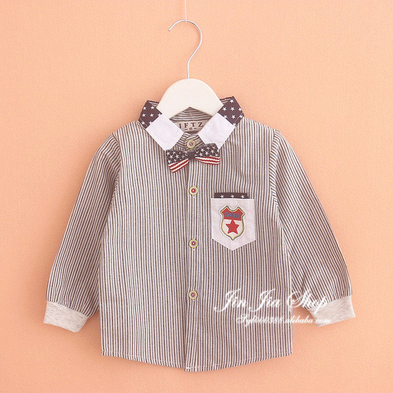 Chemise garcon à manche longue - Ref 2078561 Image 17