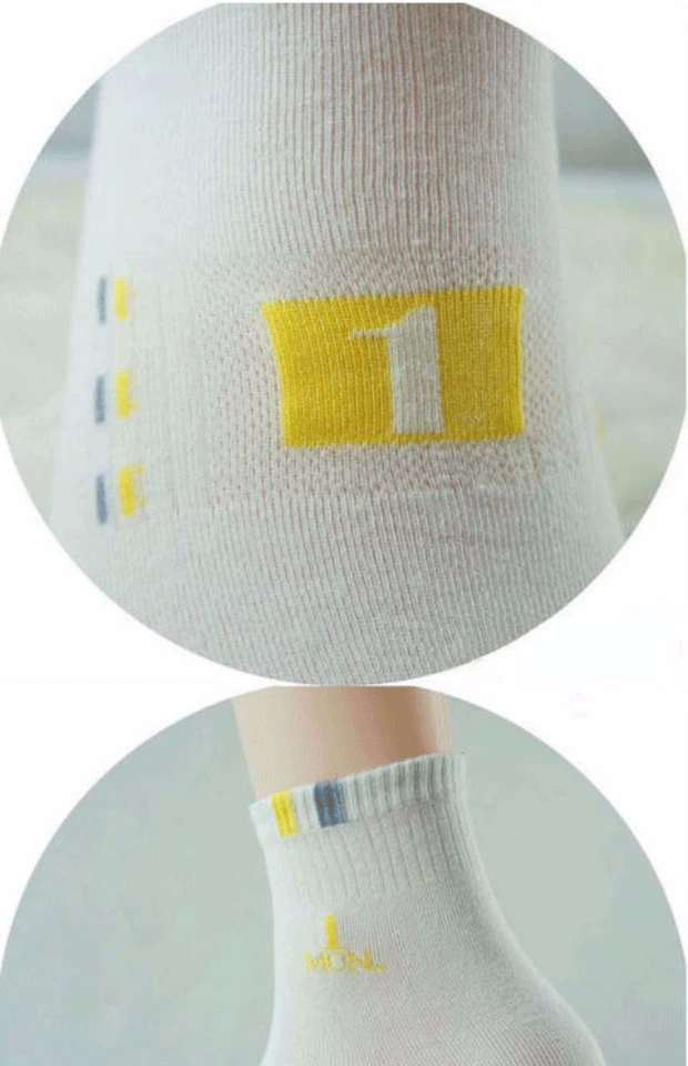 Mùa xuân và mùa thu Vớ hàng tuần Vớ hàng tuần Hộp quà tặng Vớ bông Tuần nam Vớ nam Cotton ống 7 ngày Vớ