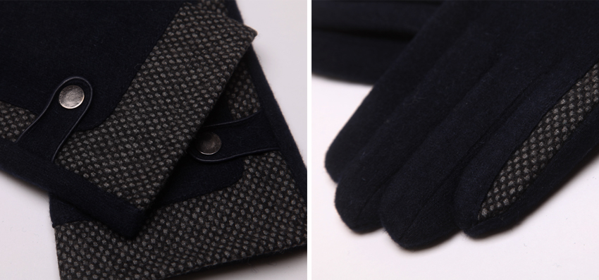 Gants pour homme      en Laine Cachemire - Ref 2782437 Image 60