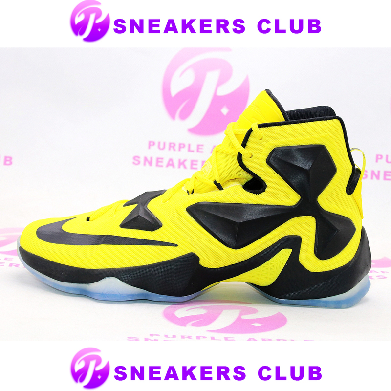 Nike Lebron 13 Oregon Pe Lbj13 Oregon Black and Yellow Lebron 13 Player Edition