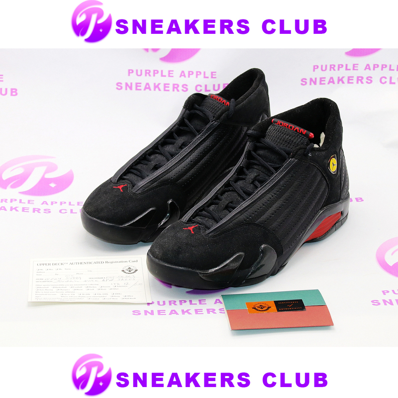 Air Jordan 14 Og Last Shot 1998 Uda Signature 230 Sets Original Edition Black Red Air Jordan 14 Og Last Shot 1998 Uda Signature 230 Sets Original Edition Black Red