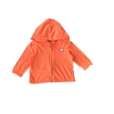 Детская летняя хлопковая куртка, дышащая летняя одежда, тонкий лонгслив, 3-6-12 мес.