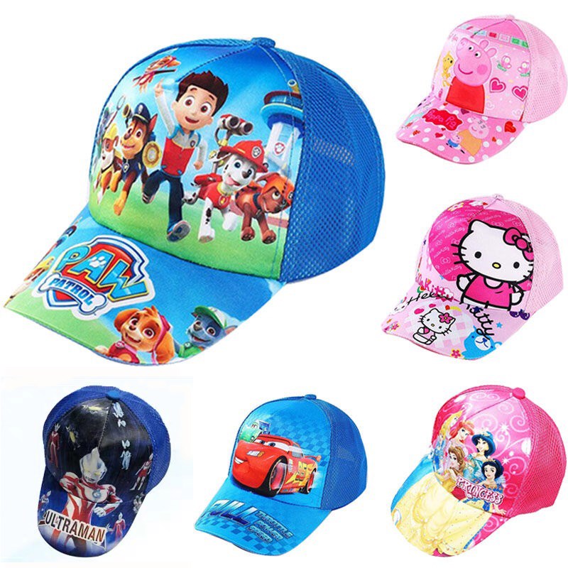 Children's hat men and women 2-6-8-year-old cartoon sunscreen hat autumn Summer Ottmann kid casual duck tongue cap tide