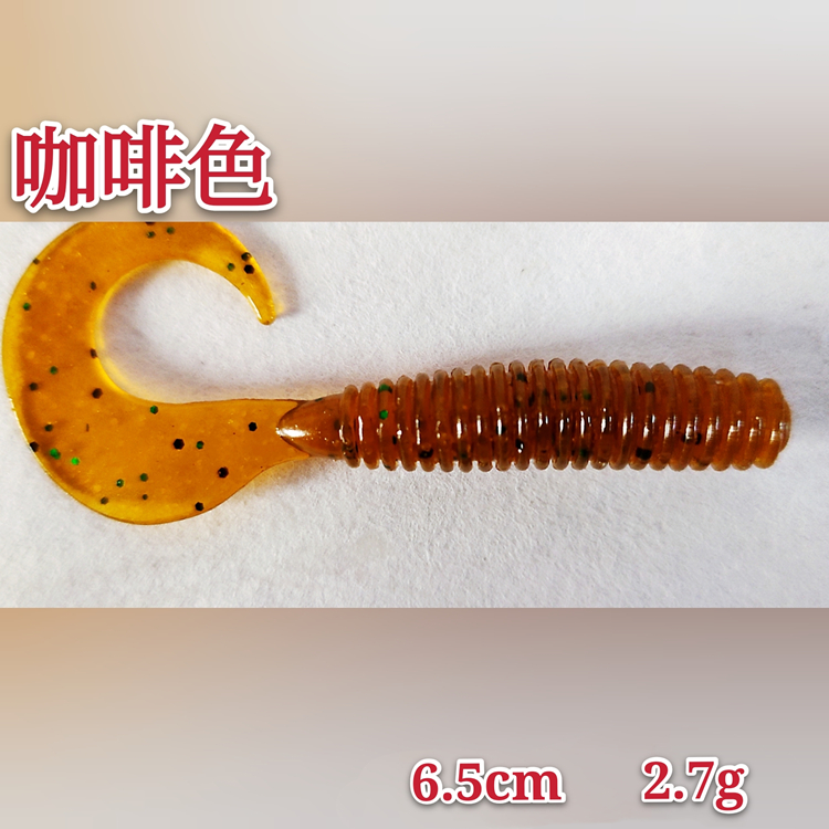 6 Colors Soft Grubs Lures Soft Baits Soft Swimbaits Fishing Lures Fresh Water Bass Swimbait Tackle Gear