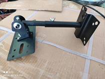 Thickened telescopic rod KTV card package speaker hanger professional hanger surround audio wall bracket pole