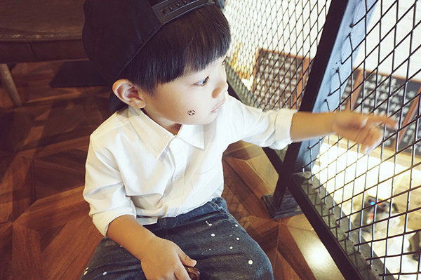 Chemise garcon à manche longue - Ref 2074694 Image 17