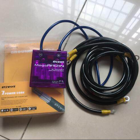 日本紫色雷神电压显示器改装稳压器，汽车发动机电子整流器新升级，带地线！⚡