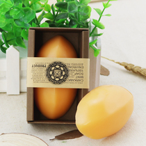 Thai handmade soap tender white moisturizer wash face handmade soap papaya essence oil soap shrink pores