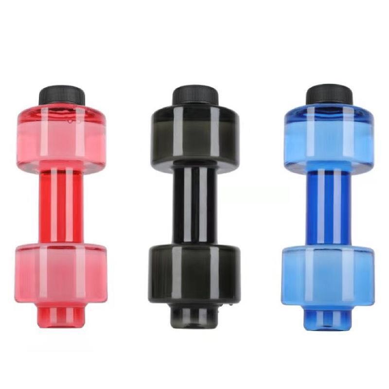 550ml capacity dumbbells portable fitness tourism sports multifunction water glass pot national 